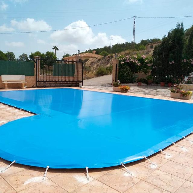 Toldos Peñalver lona para piscina